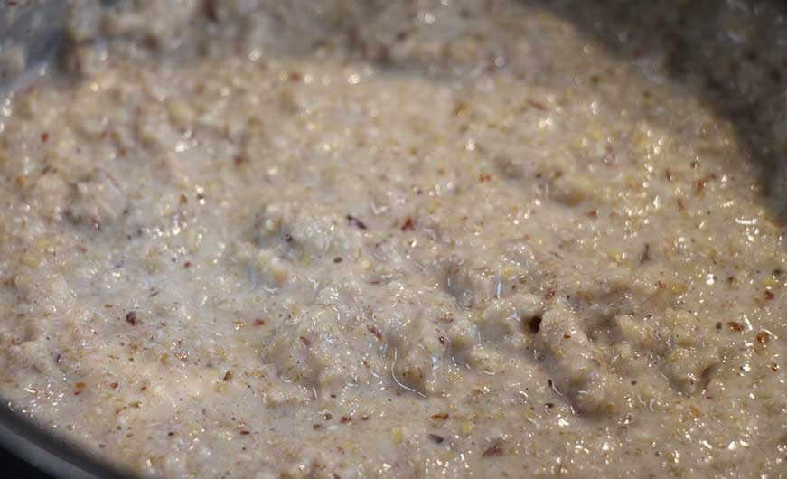 cremiger porridge